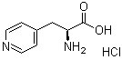 structure of CAS# 369403-60-1, (alphaS)-alpha-Amino-4-pyridinepropanoic acid monohydrochloride