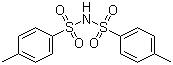 双(4-甲基苯磺酰基)胺分子结构 (CAS 3695-00-9)