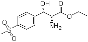 structure of CAS# 36983-12-7, D-threo-beta-Methylsulfonylphenylserine ethyl ester