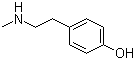 structure of CAS# 370-98-9, 4-[2-(Methylamino)ethyl]phenol