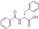 N-Benzoyl-D-phenylalanine molecular structure (CAS 37002-52-1)