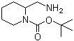 structure of CAS# 370069-31-1, 2-(Aminomethyl)-1-Boc-piperidine