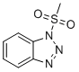 structure of CAS# 37073-15-7, 1-(Methylsulfonyl)-1H-benzotriazole