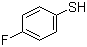 structure of CAS# 371-42-6, 4-Fluorothiophenol