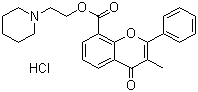 structure of CAS# 3717-88-2, Flavoxate hydrochloride