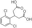 CAS 登录号：371981-21-4, 3-(2,6-二氯苯基)戊二酸