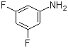 structure of CAS# 372-39-4, 3,5-二氟苯胺