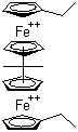 CAS # 37206-42-1 (69279-97-6), Catocene, 2,2-Bis(ethyldicyclopentadienyl iron)propane, 1,1''-(1-Methylethylidene)bis[ethylferrocene]