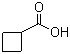 环丁基甲酸分子结构 (CAS 3721-95-7)
