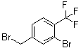 2-溴-4-(溴甲基)-1-(三氟甲基)苯分子结构 (CAS 372120-77-9)
