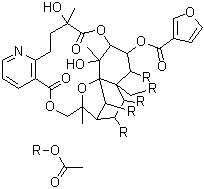 structure of CAS# 37239-48-8, Wilfortrine