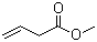 structure of CAS# 3724-55-8, Methyl 3-butenoate