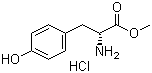 D-Tyrosine methyl ester hydrochloride molecular structure (CAS 3728-20-9)
