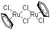 structure of CAS# 37366-09-9, Benzeneruthenium(II) chloride dimer