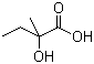 structure of CAS# 3739-30-8, 2-Hydroxy-2-methylbutyric acid