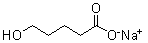 structure of CAS# 37435-69-1, Sodium 5-hydroxypentanoate