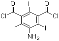 5-Amino-2,4,6- triiodisophthaloyl acid dichloride molecular structure (CAS 37441-29-5)