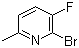 structure of CAS# 374633-36-0, 2-Bromo-3-fluoro-6-methylpyridine