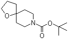 structure of CAS# 374794-89-5, tert-Butyl 1-oxa-8-azaspiro[4.5]decane-8-carboxylate
