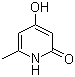 structure of CAS# 3749-51-7, 4-Hydroxy-6-methyl-1H-pyridin-2-one