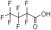 七氟丁酸分子结构 (CAS 375-22-4)