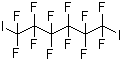 structure of CAS# 375-80-4, 1,6-Diiodododecafluorohexane
