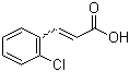 structure of CAS# 3752-25-8, 2-Chlorocinnamic acid