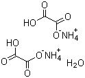 草酸氢铵半水合物分子结构 (CAS 37541-72-3)