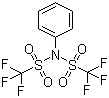 N,N-Bis(trifluoromethylsulfonyl)aniline molecular structure (CAS 37595-74-7)
