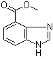 structure of CAS# 37619-25-3, Methyl 4-benzimidazolecarboxylate