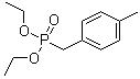 4-甲基苄基膦酸二乙酯分子结构 (CAS 3762-25-2)
