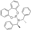 structure of CAS# 376355-58-7, N,N-二[(1S)-1-苯基乙基]-二苯并[d,f][1,3,2]二氧杂磷杂卓-6-胺