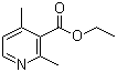 structure of CAS# 37669-78-6, Ethyl 2,4-dimethylnicotinate