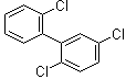 2,2',5-三氯-1,1'-联苯分子结构 (CAS 37680-65-2)
