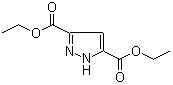 structure of CAS# 37687-24-4, 3,5-Pyrazoledicarboxylic acid diethyl ester