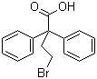 structure of CAS# 37742-98-6, 4-Bromo-2,2-diphenylbutyric acid