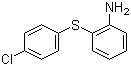 structure of CAS# 37750-29-1, 2-(4-Chlorophenylthio)aniline