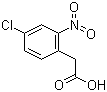 4-Chloro-2-nitrophenylacetic acid molecular structure (CAS 37777-71-2)