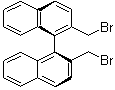 structure of CAS# 37803-02-4, (S)-2,2'-Bis(bromomethyl)-1,1'-binaphthyl