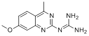 structure of CAS# 37836-90-1, 1-(7-Methoxy-4-methylquinazolin-2-yl)guanidine