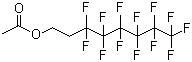 2-全氟己基乙基乙酸酯分子结构 (CAS 37858-03-0)