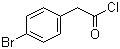 structure of CAS# 37859-24-8, 4-Bromophenylacetyl chloride
