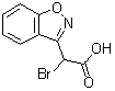 CAS # 37924-67-7, alpha-Bromo-1,2-benzisoxazole-3-acetic acid