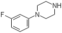 1-(3-Fluorophenyl)piperazine molecular structure (CAS 3801-89-6)