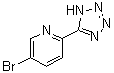 structure of CAS# 380380-60-9, 5-Bromo-2-(tetrazol-5-yl)pyridine
