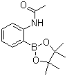 structure of CAS# 380430-61-5, 2-Acetylaminophenylboronic acid pinacol ester