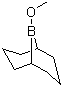 structure of CAS# 38050-71-4, 9-Methoxy-9-borabicyclo[3.3.1]nonane