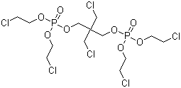 CAS 登录号：38051-10-4, 2,2-二(氯甲基)-1,3-丙二醇 双[双(2-氯乙基)磷酸酯]