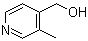 structure of CAS# 38070-73-4, 3-Methyl-4-pyridinemethanol