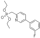 CAS # 380894-77-9, [[5-(3-Fluorophenyl)-2-pyridinyl]methyl]phosphonic acid diethyl ester